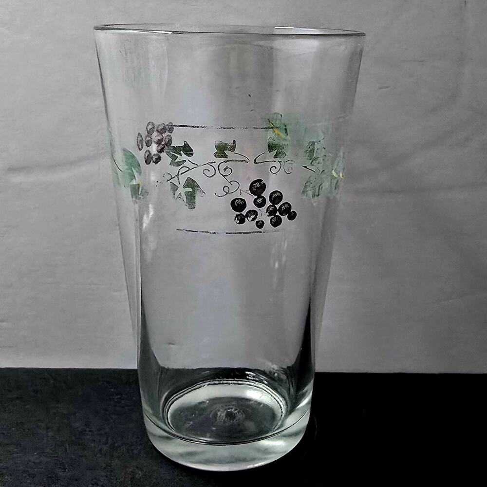 Gibson English Ivy Tumbler Glass Grapes Ivy Replacement piece Retired 2005